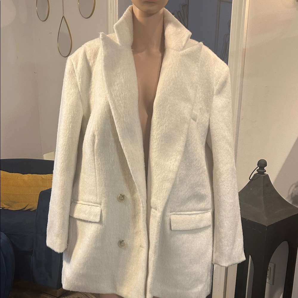 H&M Off-White Women's Blazer